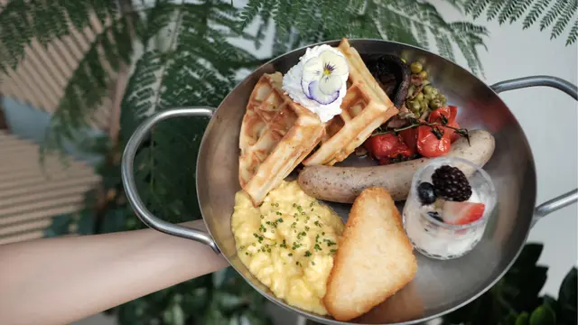 法式鄉村鐵鑊早餐