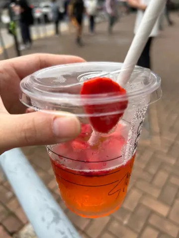 草莓柠檬星冰爽