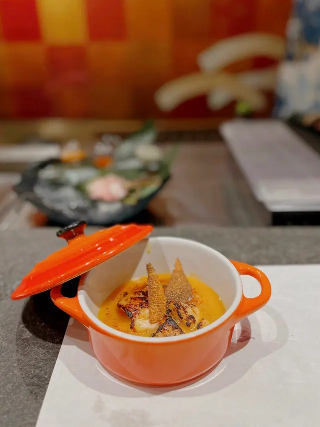 東星斑配焦糖西京醬