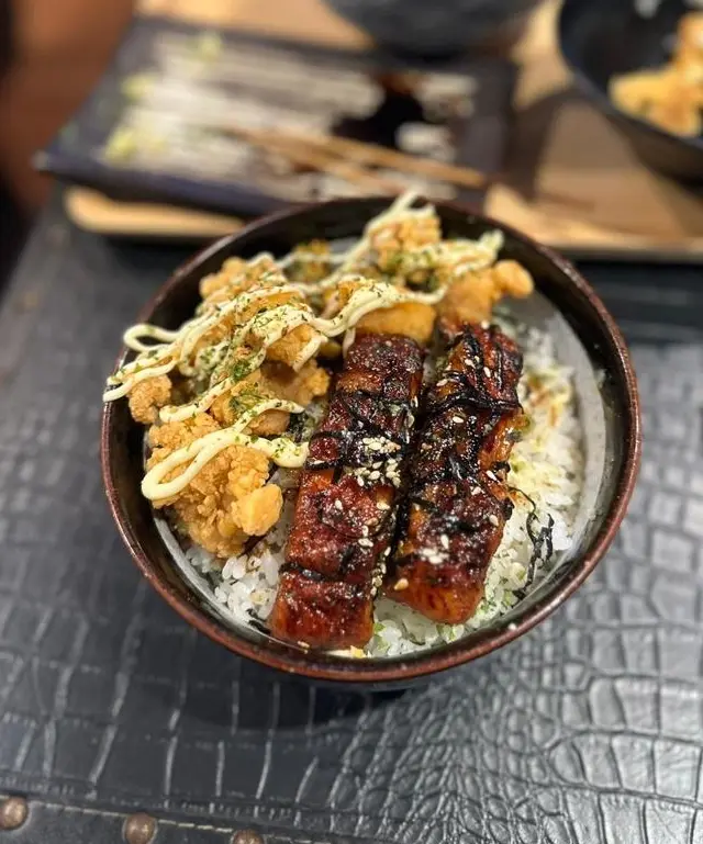Grilled Eel & Fried Chicken