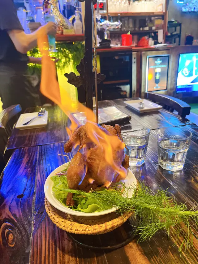 火焰燒雞