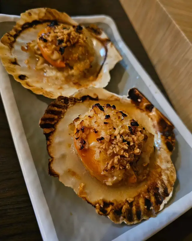 蒜燒日本大扇貝