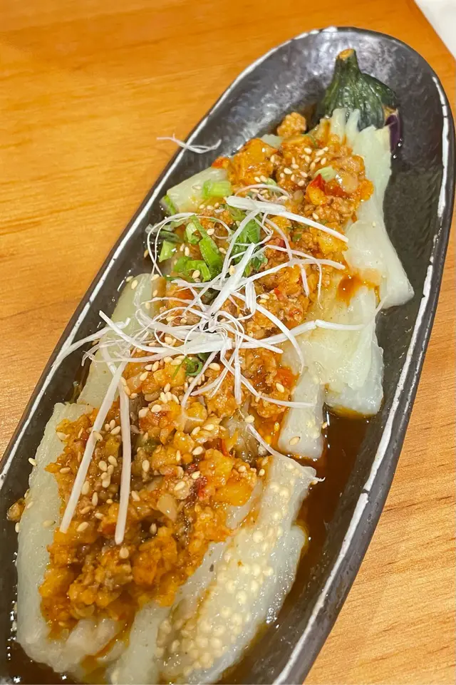 川香肉碎燒茄子