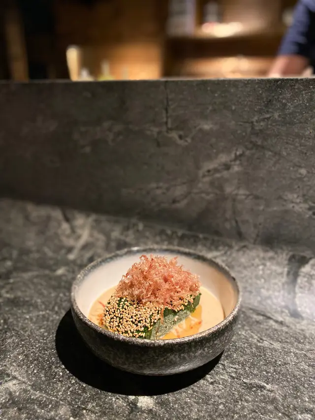 spinach ohitashi