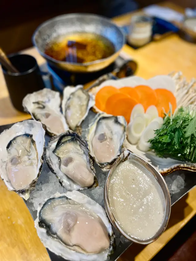日本生牡蠣山蓉鍋