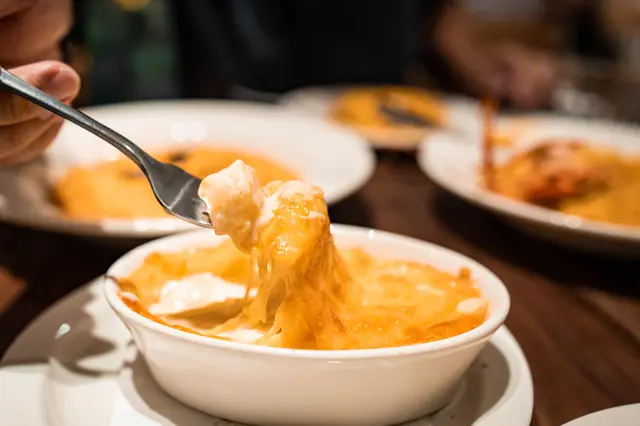 馬蘇里拉芝士焗薯蓉帶子