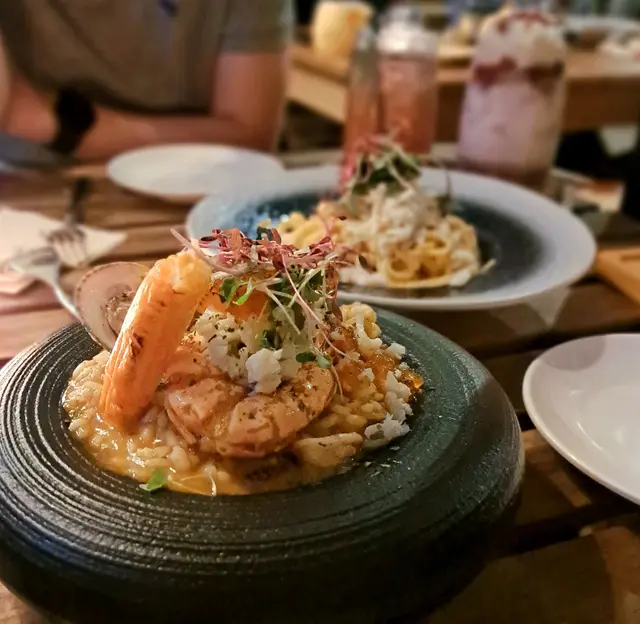 三文魚籽龍蝦汁意大利飯