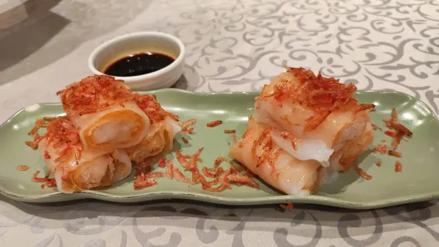 櫻花蝦脆蝦腸粉