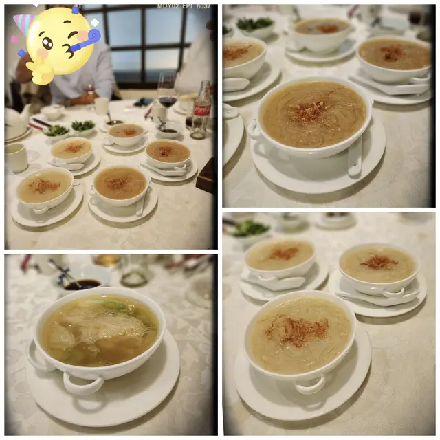 濃湯豬腳翅、潮州紅燒翅、菜膽燉鮑翅（$438/位）