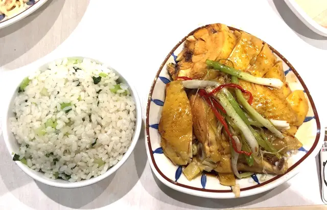 蔥油雞菜飯