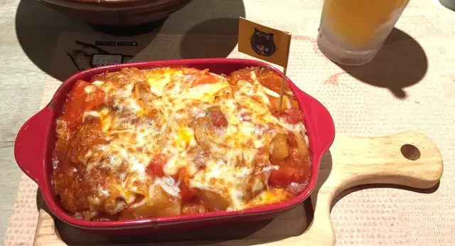 鮮茄芝士焗櫫切豬扒飯