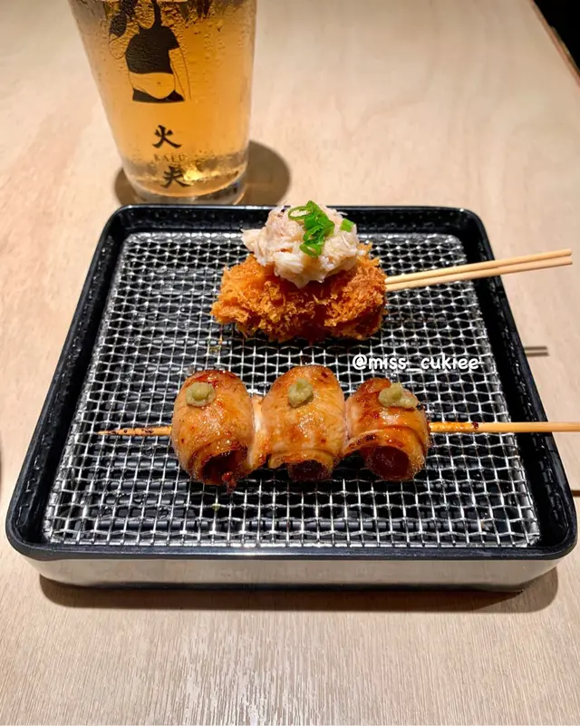 葡提鴨卷 & 蟹肉牡蠣