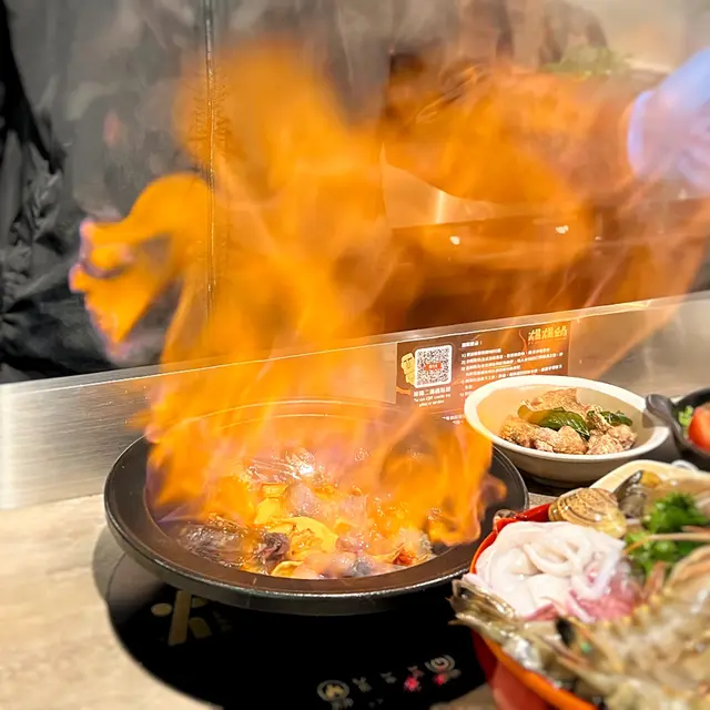 爆炒燒酒烏雞鍋