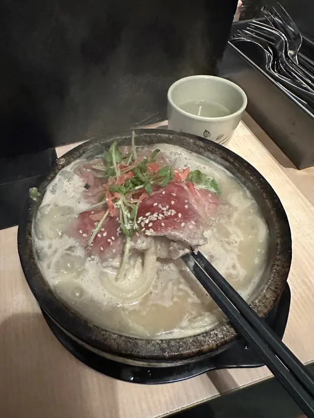安格斯牛肉石燒手打烏冬