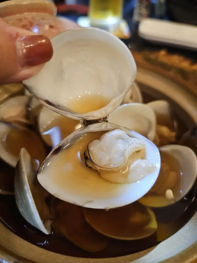 清酒煮蜆