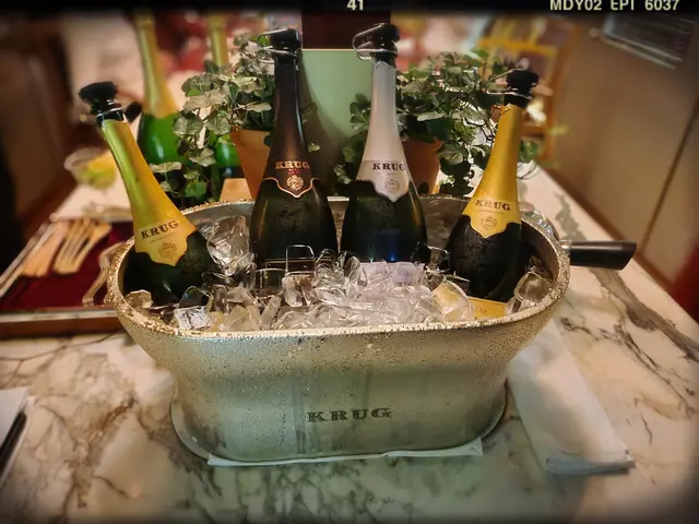 配對四款特選香檳已預先開哂