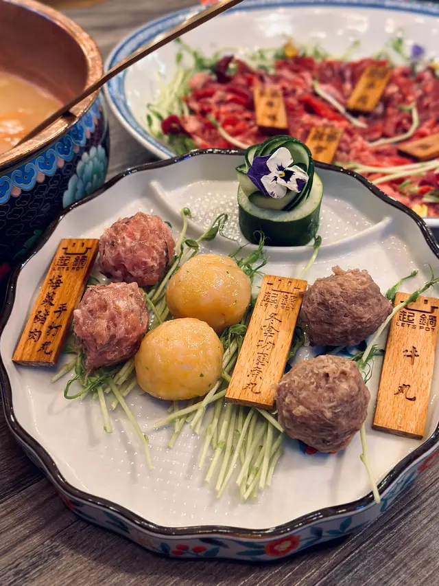 冬蔭功墨魚丸·梅菜豬肉手打丸·手打牛丸