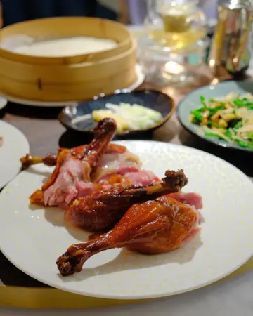 烟熏片皮鸭