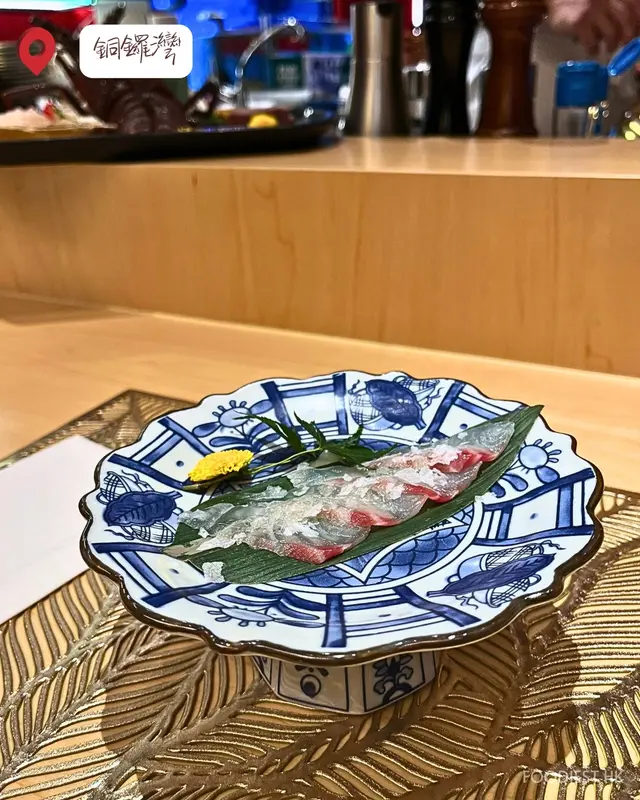 西班牙白松露鯛魚薄切