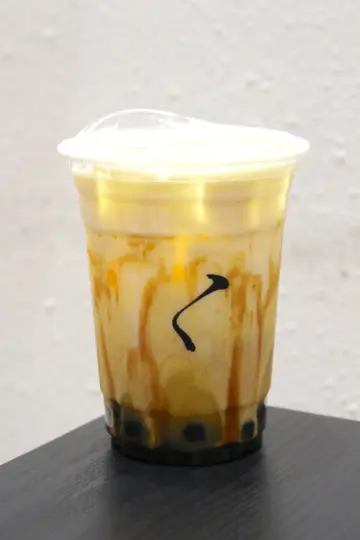 黑糖珍珠芒果鲜奶