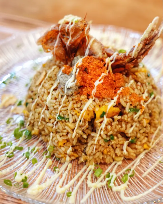 日式軟殼蟹炒飯
