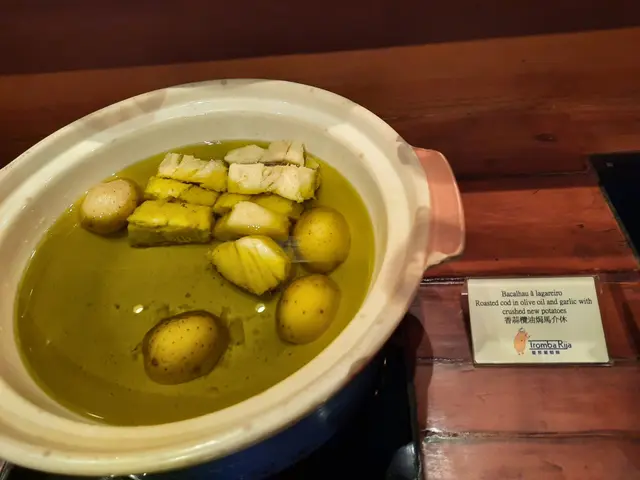 香蒜欖油焗馬介休