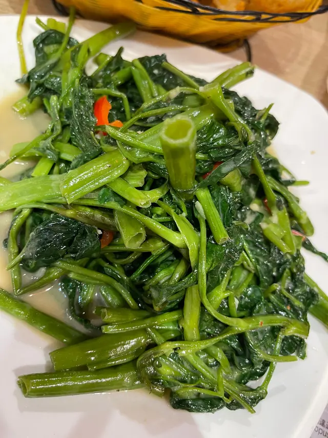 蝦醬炒通菜