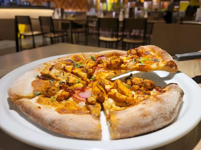 原味燒烤雞肉薄餅