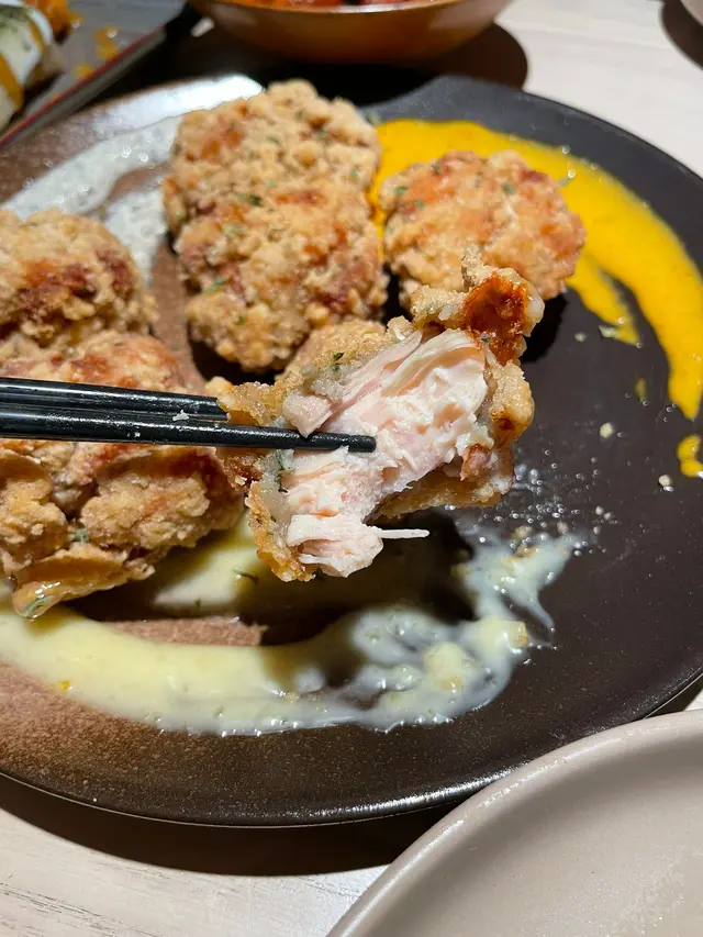 三色鹽酥雞