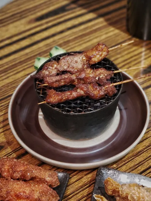 炭燒沙爹豬串燒