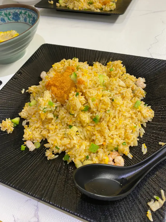 粒粒分明的炒飯