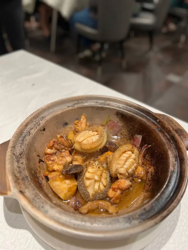 南非鮑魚啫啫雞