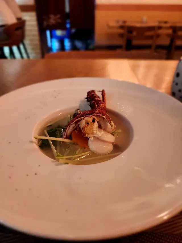 刺身帶子豆腐鯛魚湯