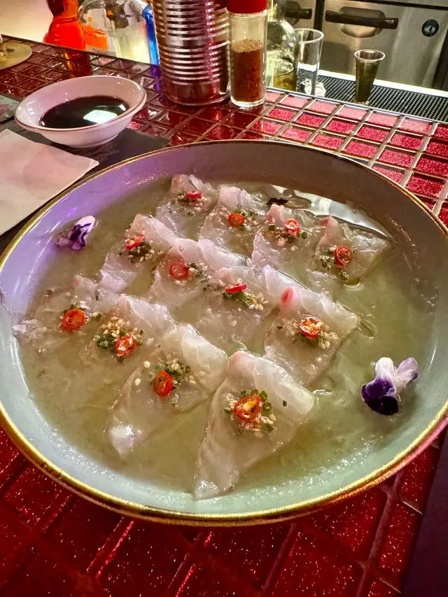 SNAPPER CARPACCIO