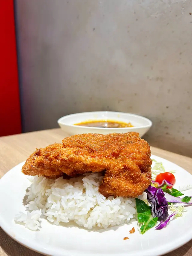 咖喱吉列豬扒飯
