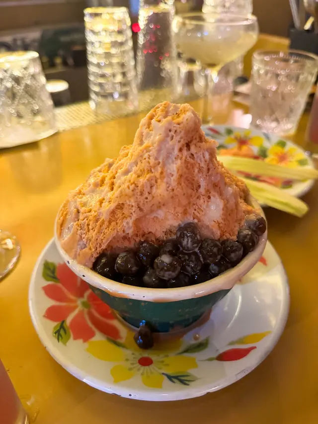 Thai Tea Bingsu