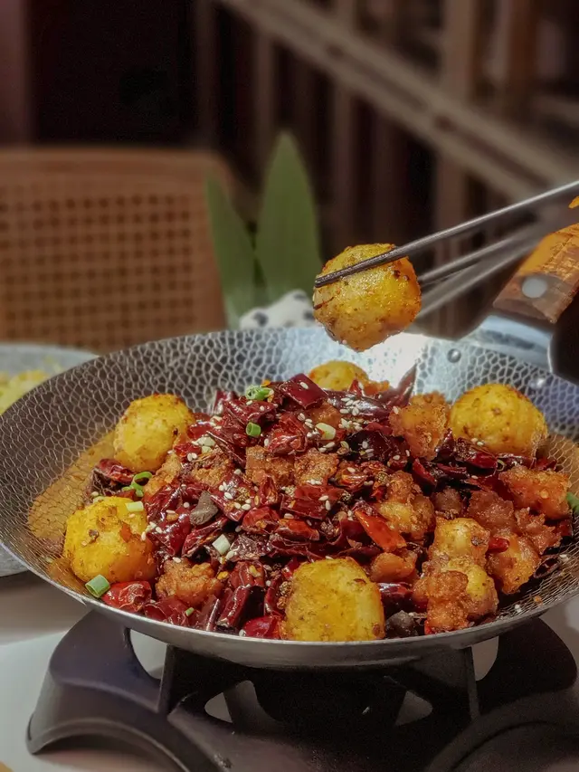 流沙香辣雞脆骨 