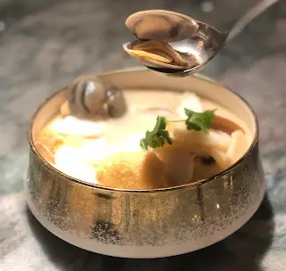 胡椒湯年糕淮山泡蜆