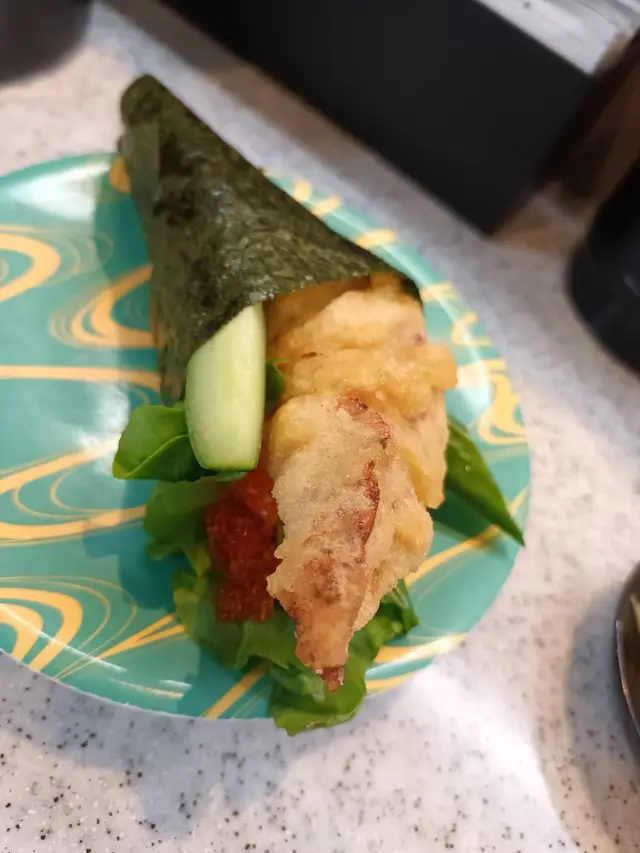 炸軟殼蟹手卷