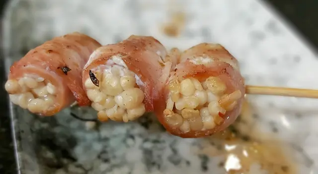 煙肉金菇卷