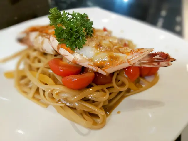 龍蝦汁大蝦意粉