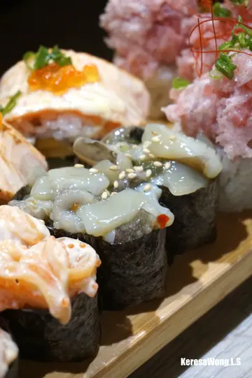 芥辣八爪魚軍艦