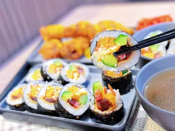 双重芝士紫菜包饭