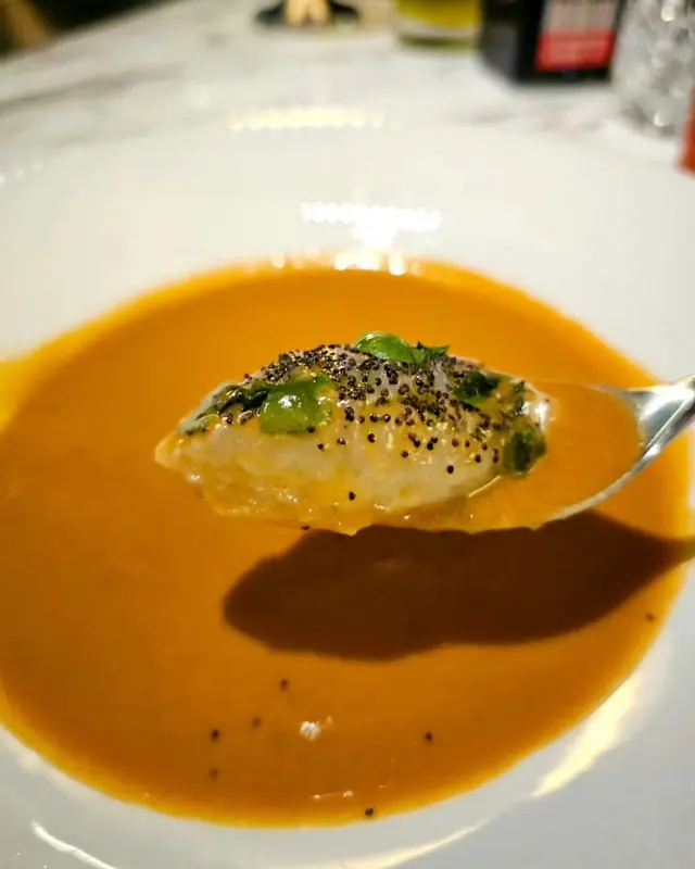 意大利龍蝦配鮮蝦他他