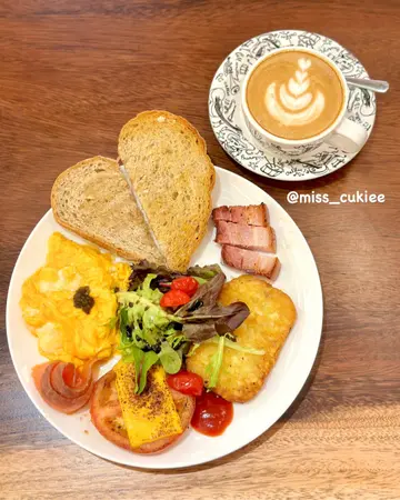Courage  All  Day  Breakfast  &  Latte