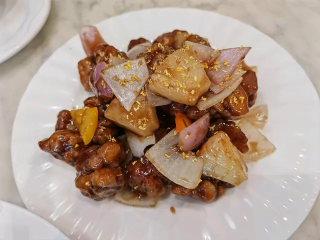 黑醋桂花咕嚕肉