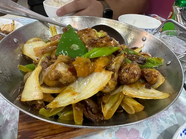 干煱田雞  小炒王  豉椒鵝腸