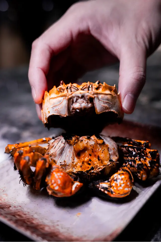 炭燒江蘇大閘蟹