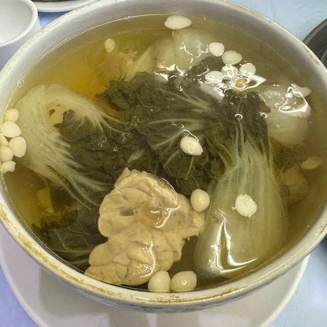 大白菜燉豬肺湯