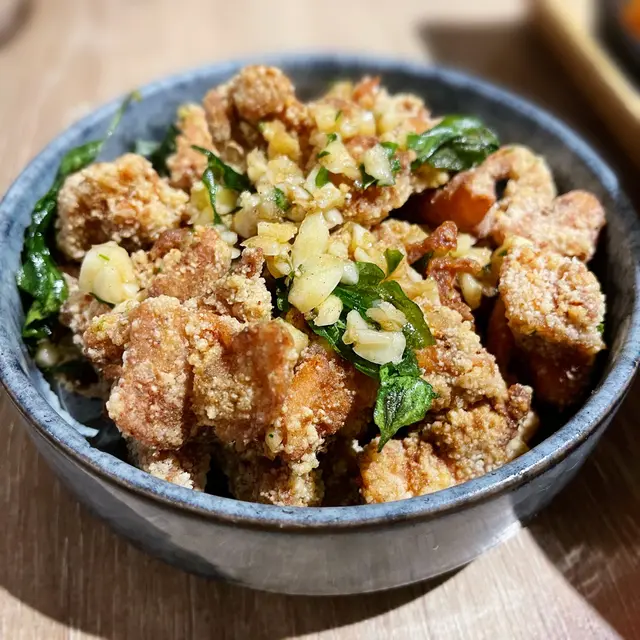 🍗椒鹽鹽酥雞 $𝟻𝟾
